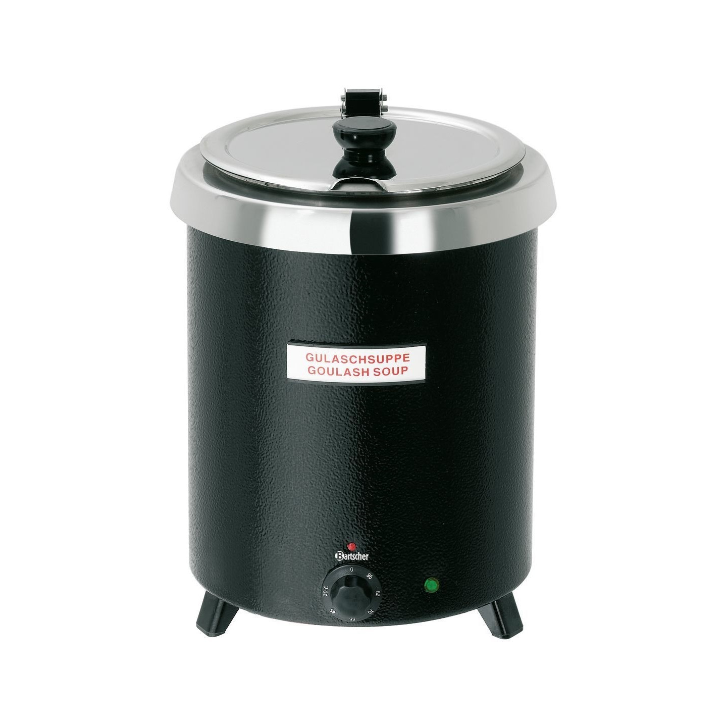 Soupière Club noire 8 5L Bartscher 100067-mondialchr.com