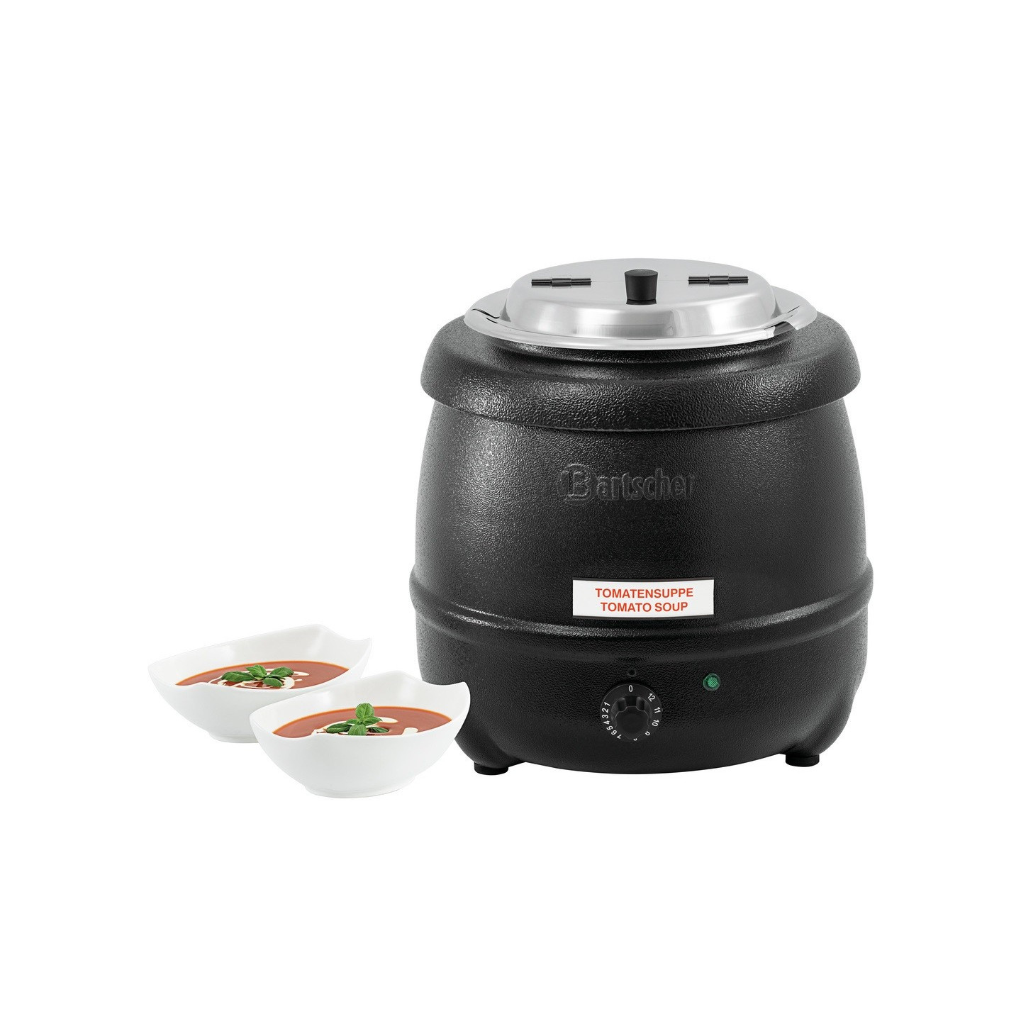 Soupière Economic noire 9L Bartscher 100061-mondialchr.com