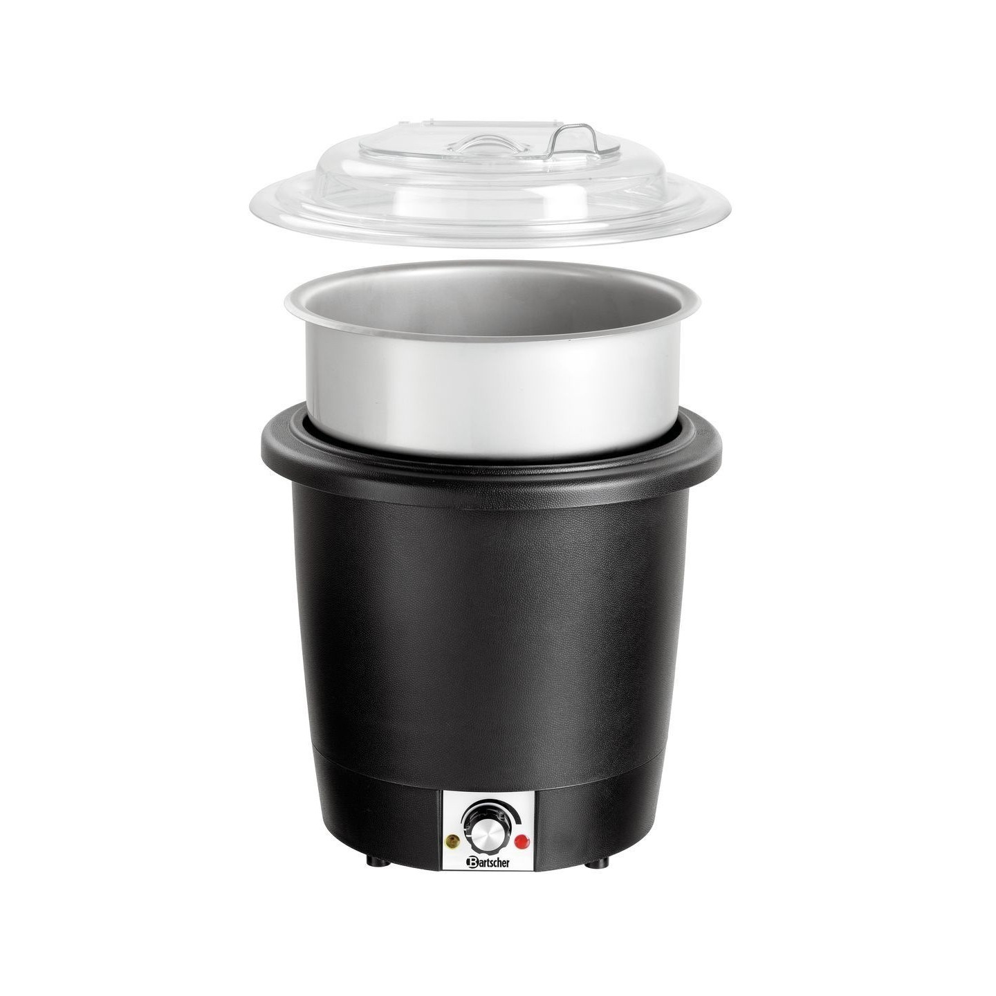 Soupière noire 10L Bartscher 100048-mondialchr.com