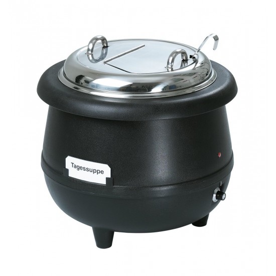 Soupière Gourmet noire 10L Bartscher 100047-mondialchr.com