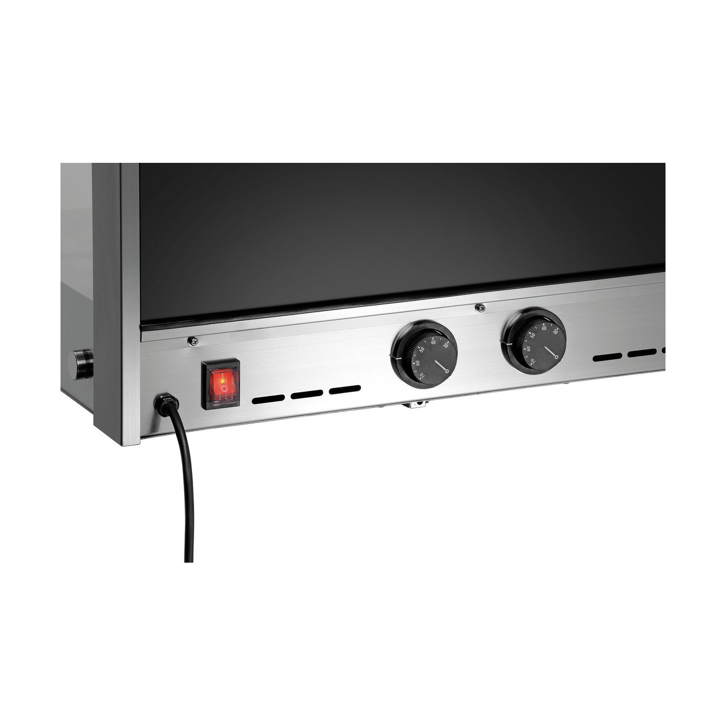 vitrine de comptoir chauffante 5900 2ER Bartscher 305064-mondialchr.com