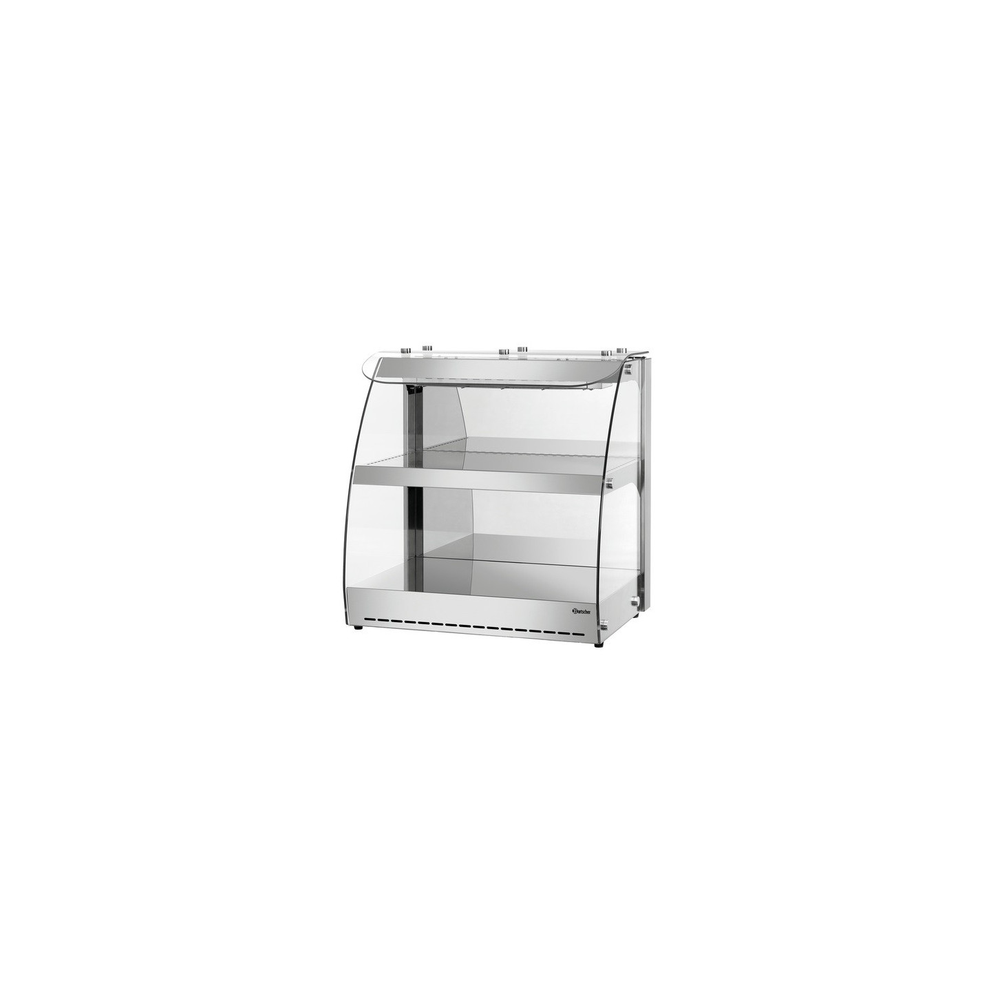 vitrine de comptoir chauffante 5900 2ER Bartscher 305064-mondialchr.com