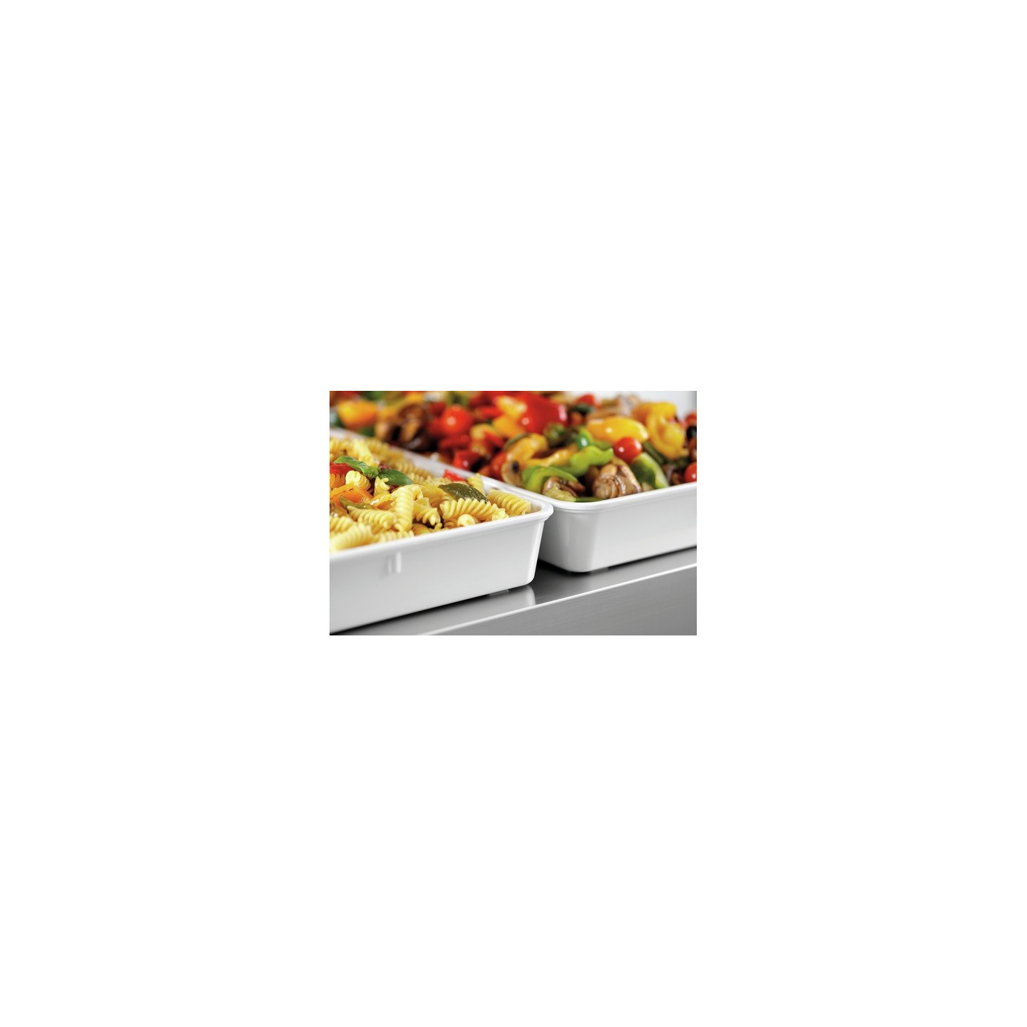vitrine de comptoir chauffante 5900 2ER Bartscher 305064-mondialchr.com