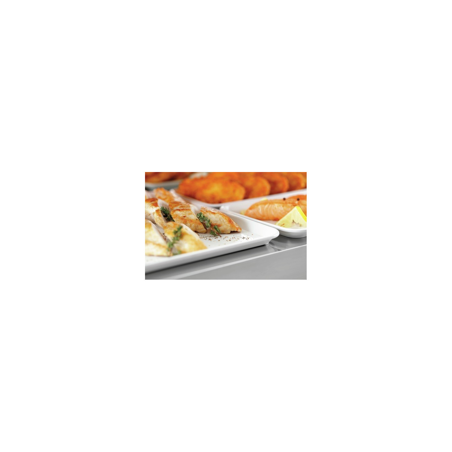 vitrine de comptoir chauffante 5900 2ER Bartscher 305064-mondialchr.com