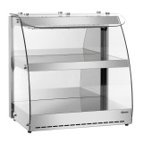 vitrine de comptoir chauffante 5900 2ER Bartscher 305064-mondialchr.com