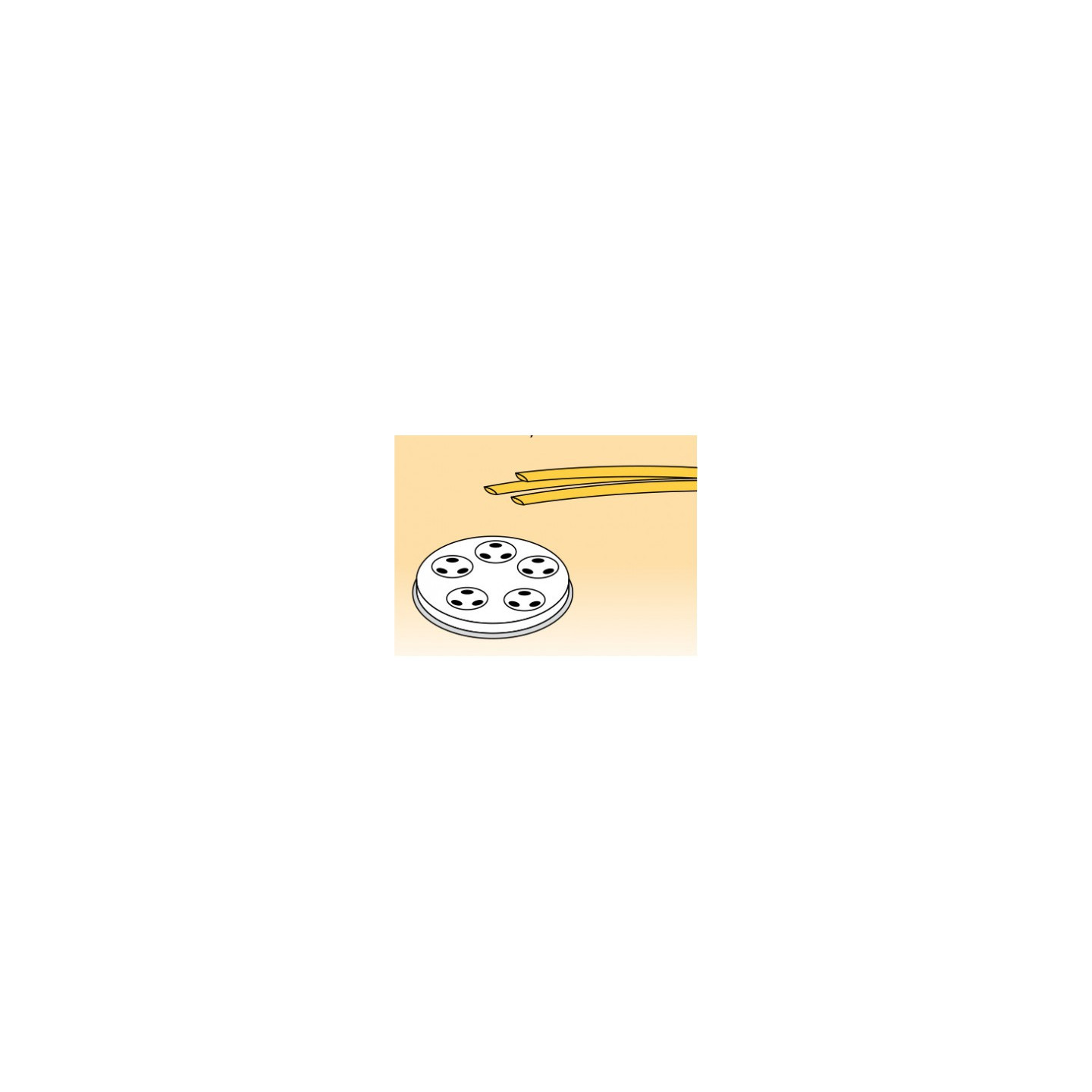 Filière LINGUINE 3x1,6  pour machine pâtes fraîches Fimar