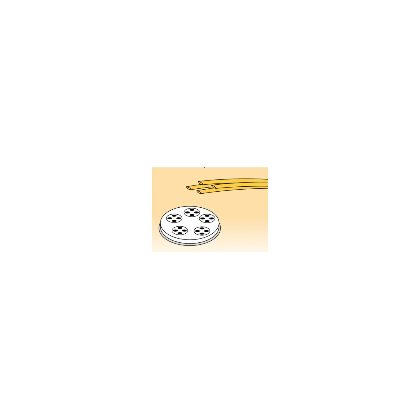 Filière LINGUINE 4x1,6  pour machine pâtes fraîches Fimar
