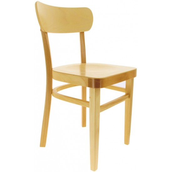 Chaise de restaurant Bastia naturel MCH 750626 NATU Valero-mondialchr.com