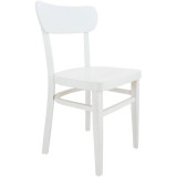 Chaise de restaurant Bastia blanc MCH 750626 BLAN Valero-mondialchr.com