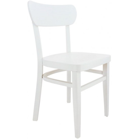 Chaise de restaurant Bastia blanc MCH 750626 BLAN Valero-mondialchr.com