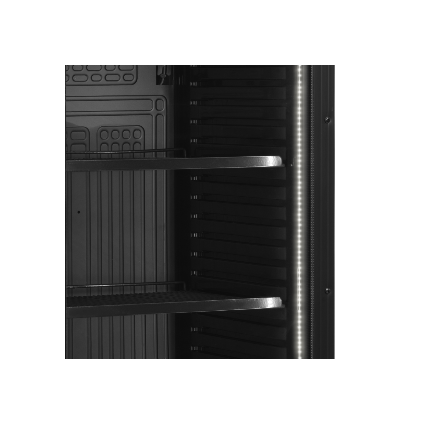 Réfrigérateur à boissons noir CEV425 BLACK 15825 TEFCOLD-mondialchr.com