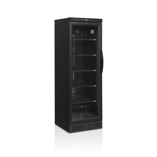 Réfrigérateur à boissons avec charnières côté gauche CEV425 BLACK L H 43909 TEFCOLD-mondialchr.com