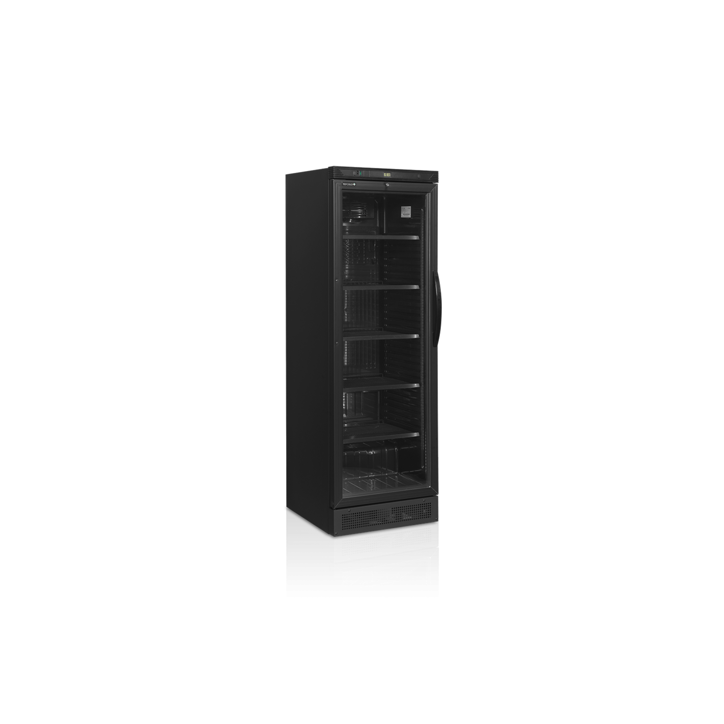 Réfrigérateur à boissons avec charnières côté gauche CEV425 BLACK L H 43909 TEFCOLD-mondialchr.com