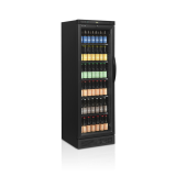 Réfrigérateur à boissons avec charnières côté gauche CEV425 BLACK L H 43909 TEFCOLD-mondialchr.com