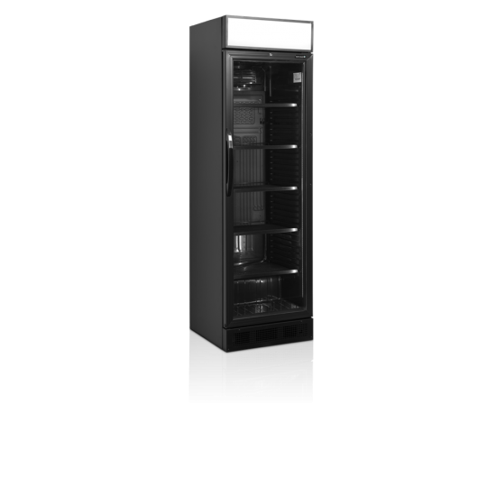 Réfrigérateur à boissons noir CEV425CP BLACK 17141 TEFCOLD-mondialchr.com