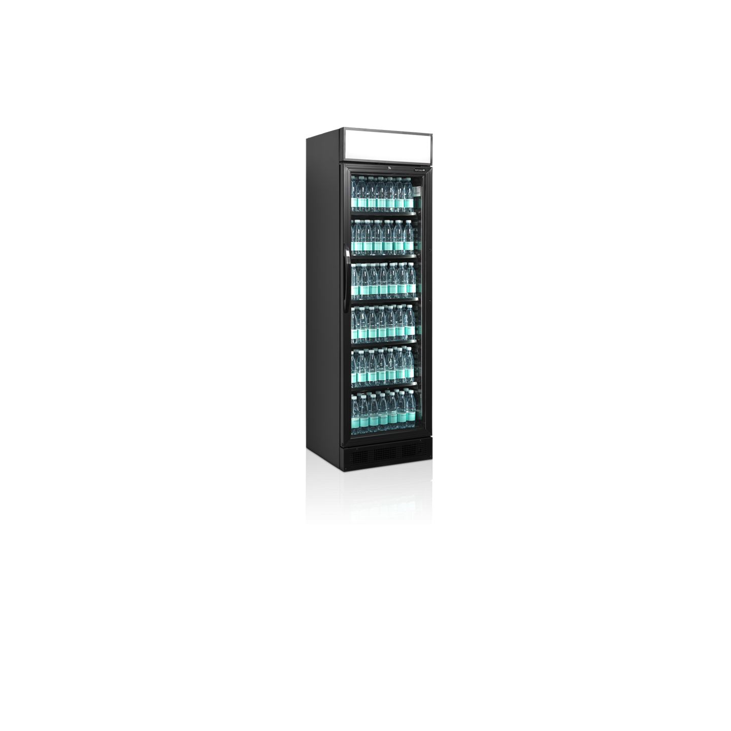 Réfrigérateur à boissons noir CEV425CP BLACK 17141 TEFCOLD-mondialchr.com