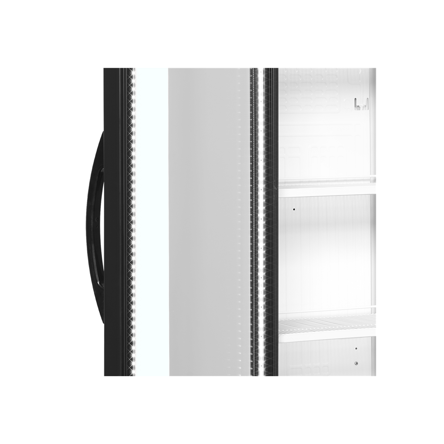 Réfrigérateur à boissons, charnières côté gauche CEV425CP 2 LED L/H  43882 TEFCOLD-mondialchr.com
