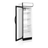 Réfrigérateur à boissons, charnières côté gauche CEV425CP 2 LED L/H  43882 TEFCOLD-mondialchr.com