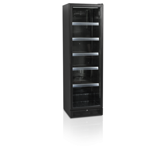 Vitrine réfrigérée noire SCU1425H 33579 TEFCOLD-mondialchr.com