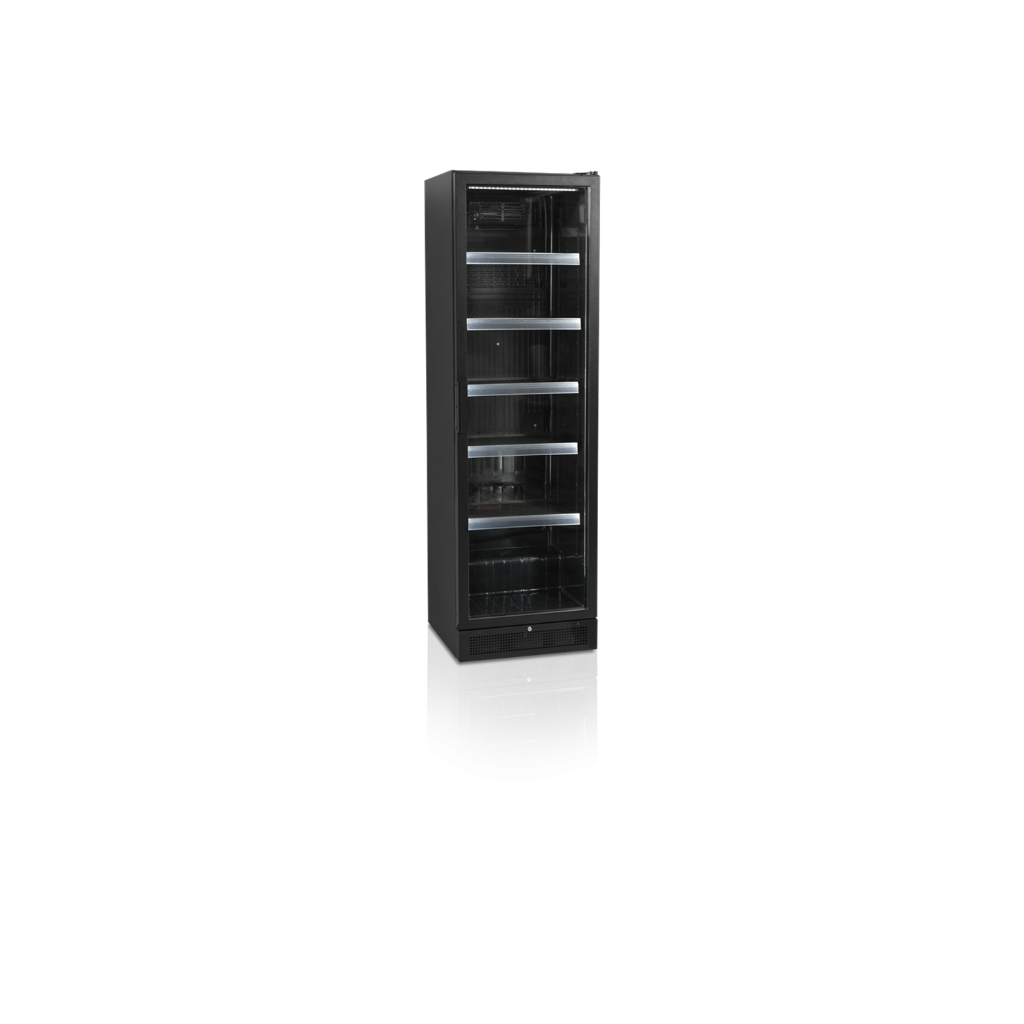 Vitrine réfrigérée noire SCU1425H 33579 TEFCOLD-mondialchr.com