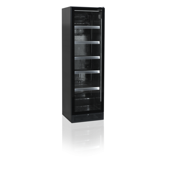 Vitrine réfrigérée noire SCU1425 FRAMELESS 17044 TEFCOLD-mondialchr.com