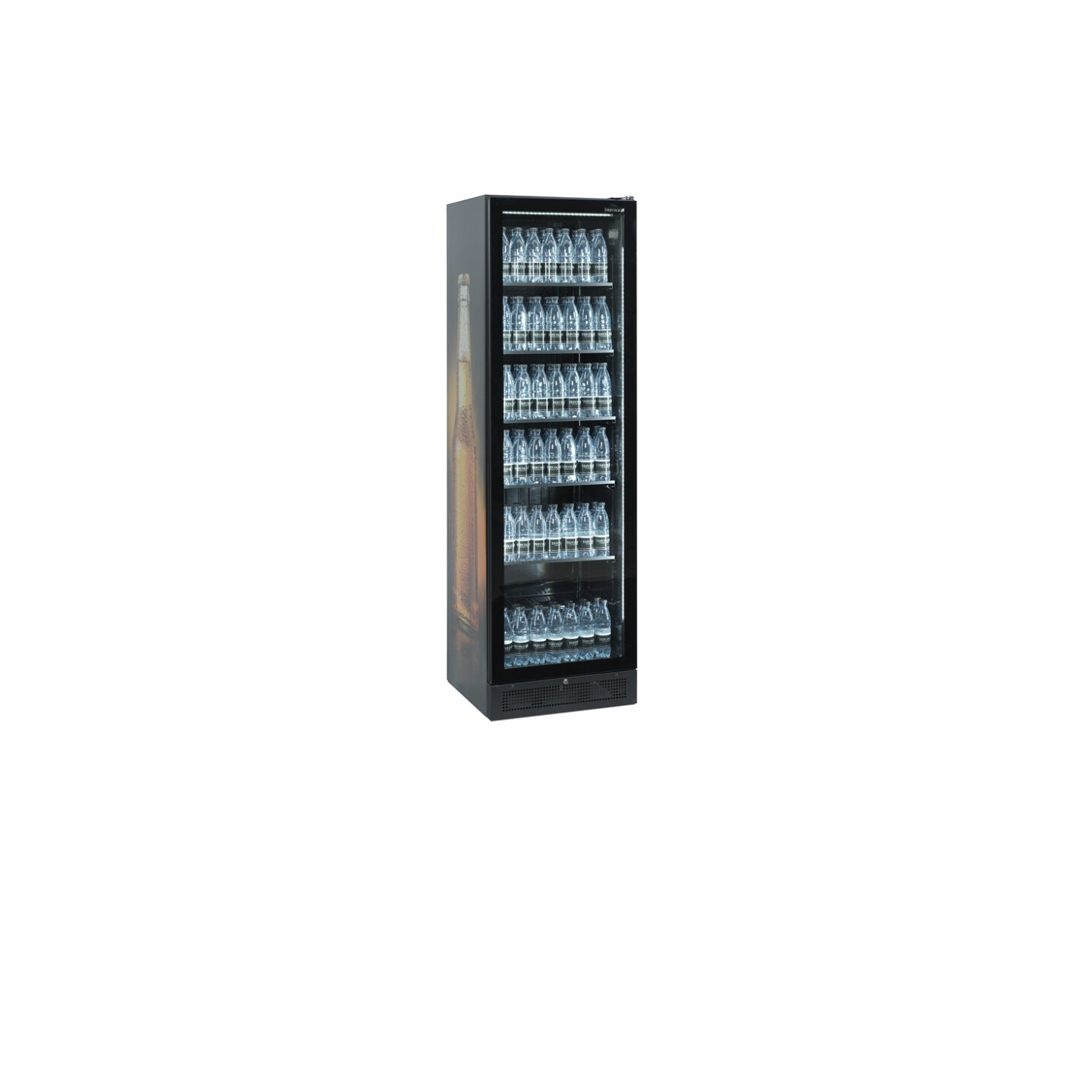 Vitrine réfrigérée noire SCU1425 FRAMELESS  17044 TEFCOLD-mondialchr.com