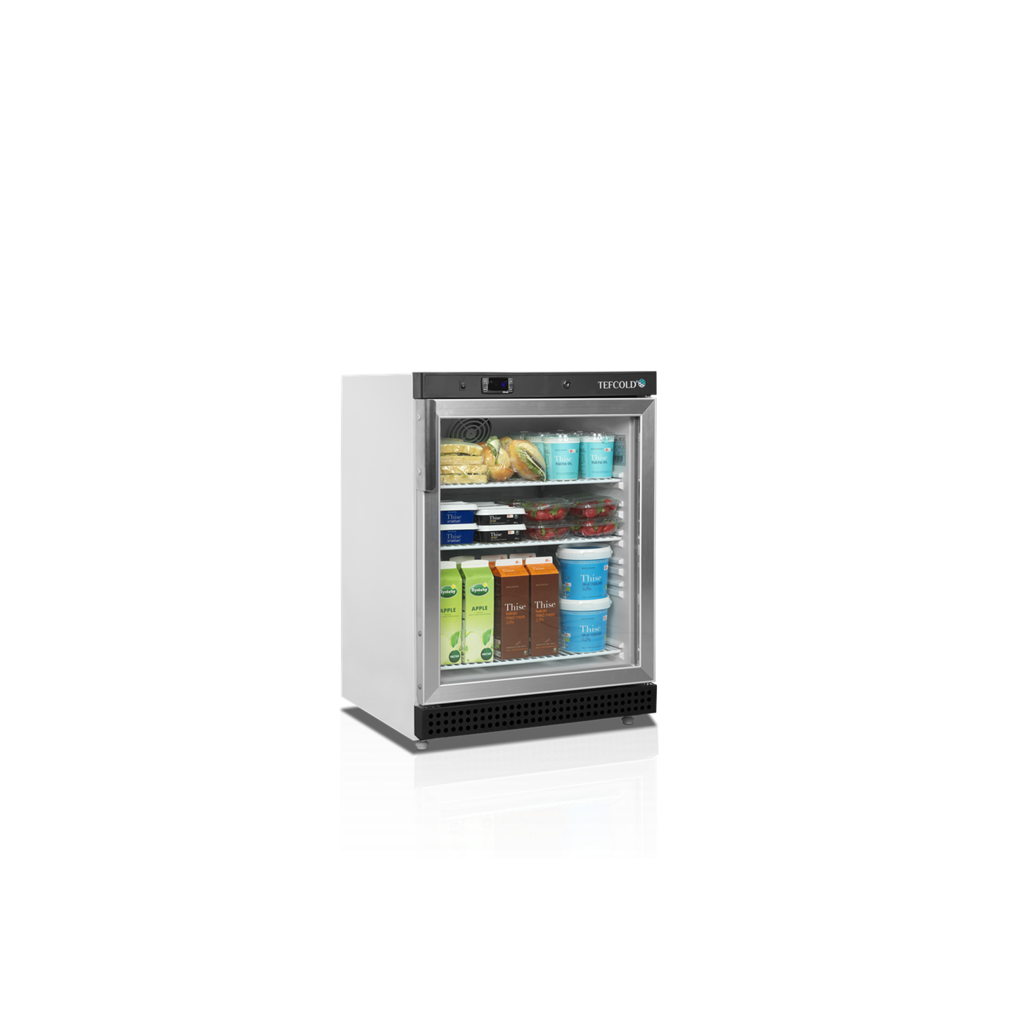 Réfrigérateur vitré UR200G 33849 TEFCOLD-mondialchr.com