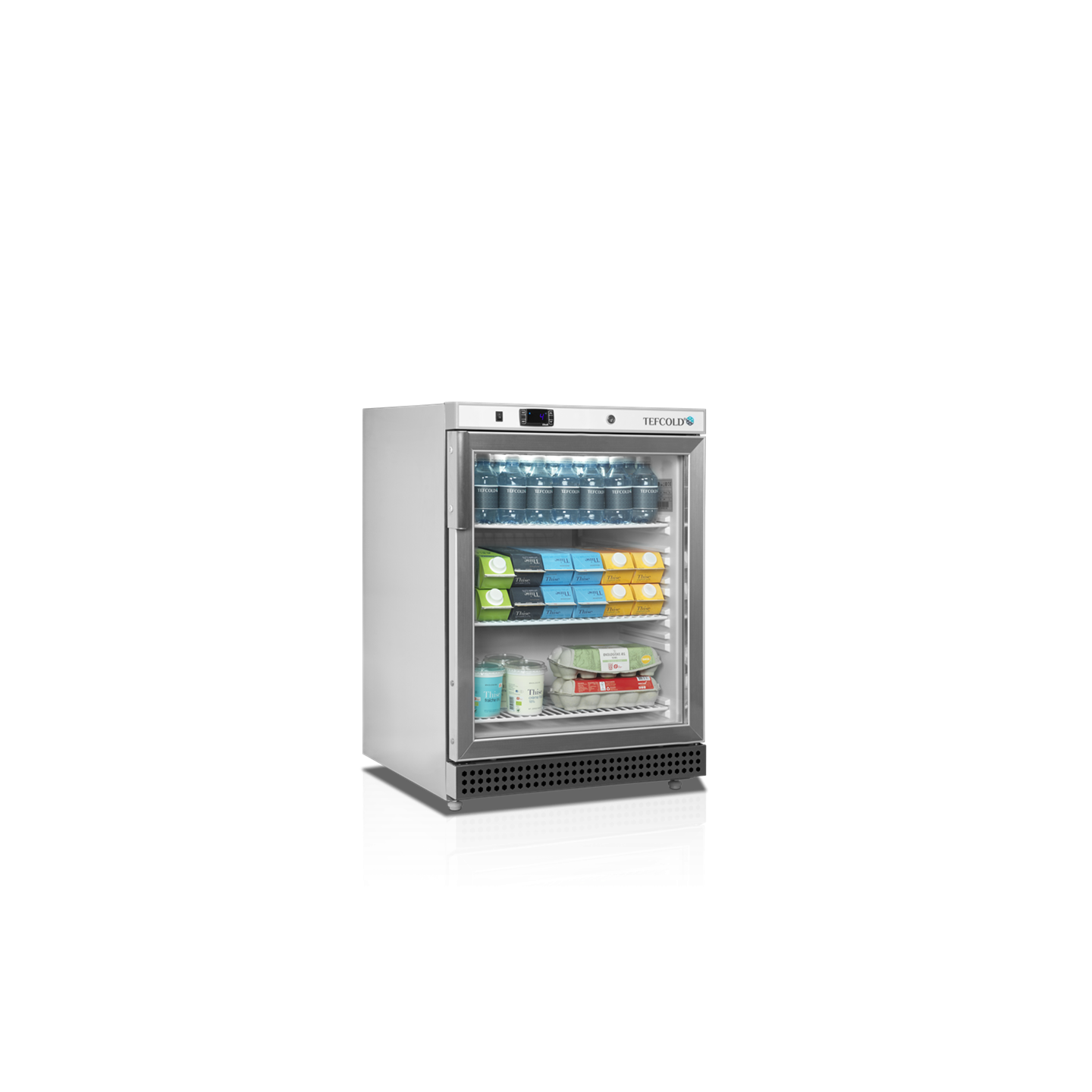 Réfrigérateur vitré UR200SG 33850 TEFCOLD-mondialchr.com