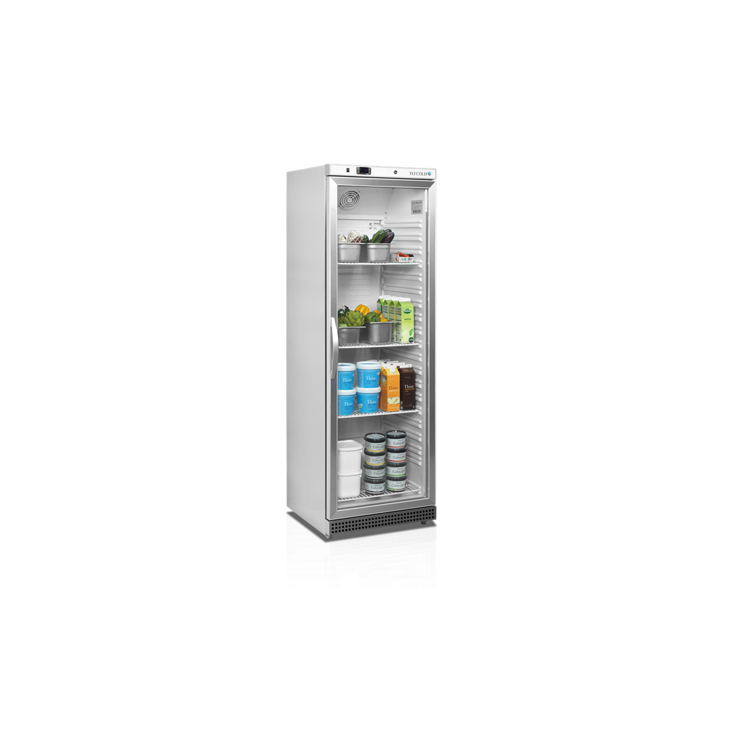 Réfrigérateur vitré UR400SG 33853 TEFCOLD-mondialchr.com