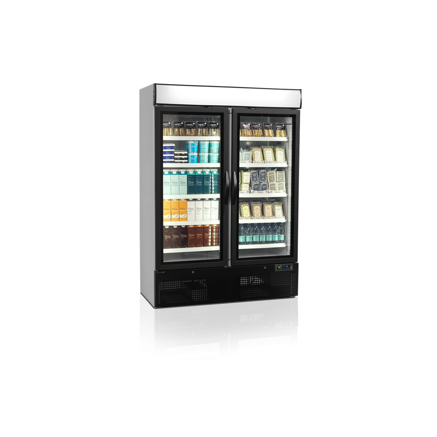 Réfrigérateur vitré NC5000G 32943 TEFCOLD-mondialchr.com