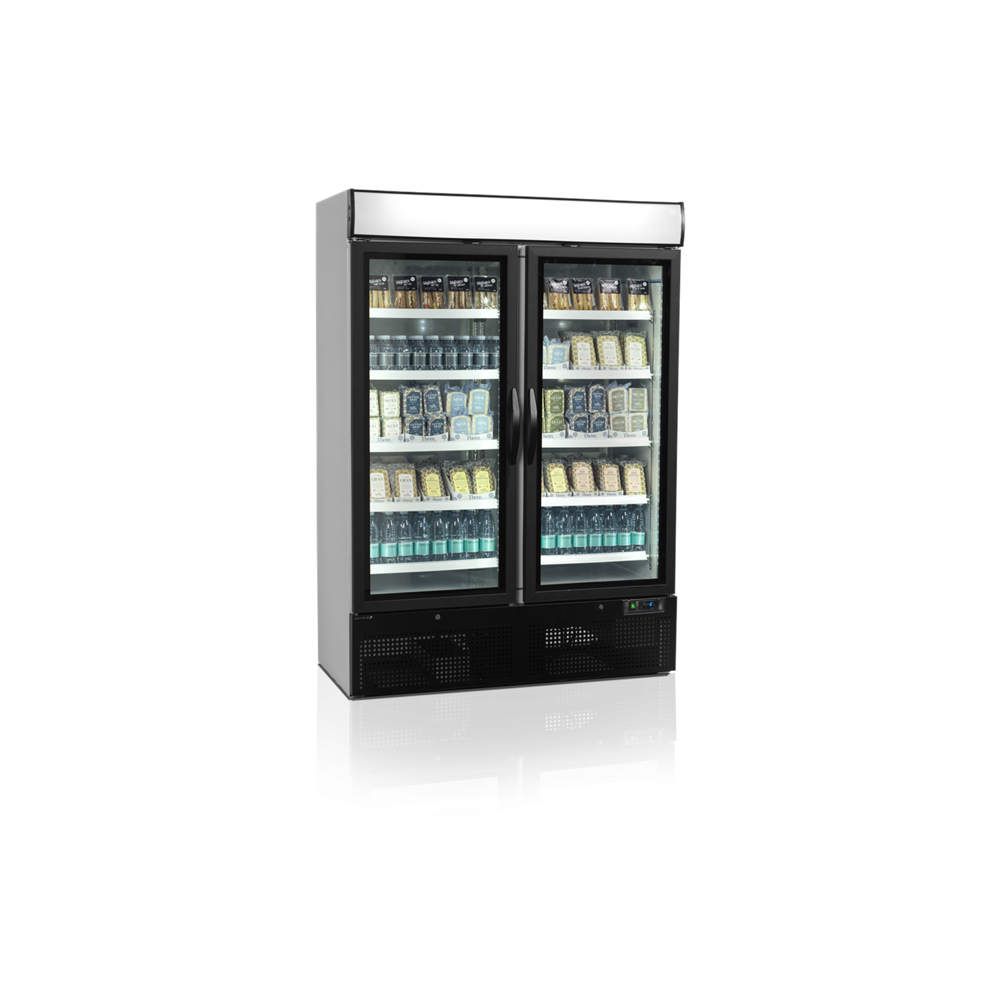 Réfrigérateur vitré NC5000G 32943 TEFCOLD-mondialchr.com