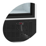 Réfrigérateur vitré FS1002S 2 portes 15946 TEFCOLD-mondialchr.com