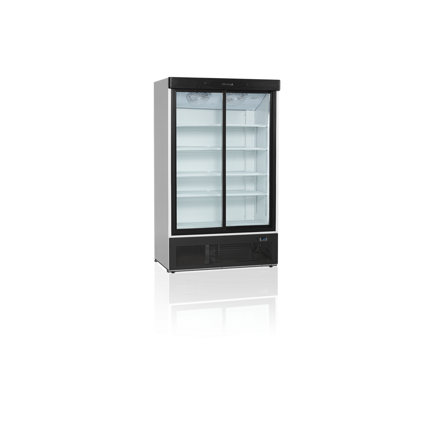 Refroidisseur de présentation FS1202S  2 portes 15949 TEFCOLD-mondialchr.com