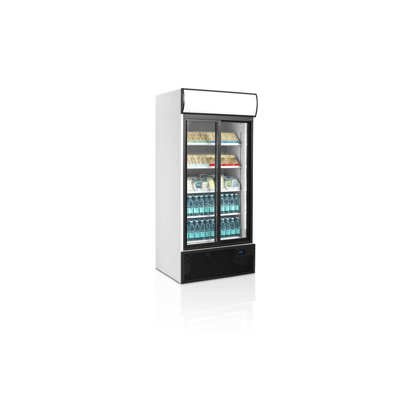 Refroidisseur de présentation FSC890S  2 portes 15971 TEFCOLD-mondialchr.com