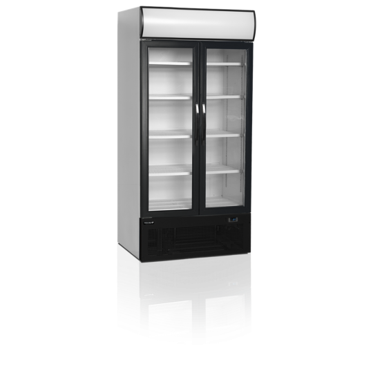 Refroidisseur de présentation FSC1000H 2 portes 15955 TEFCOLD-mondialchr.com