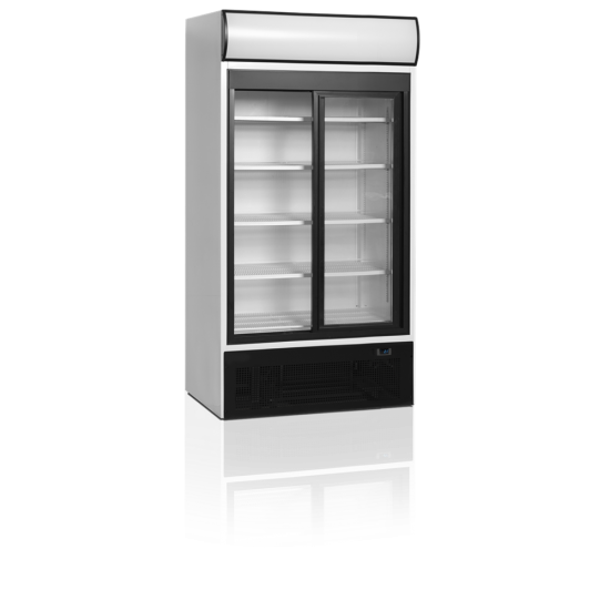 Refroidisseur de présentation FSC1000S 2 portes 15957 TEFCOLD-mondialchr.com