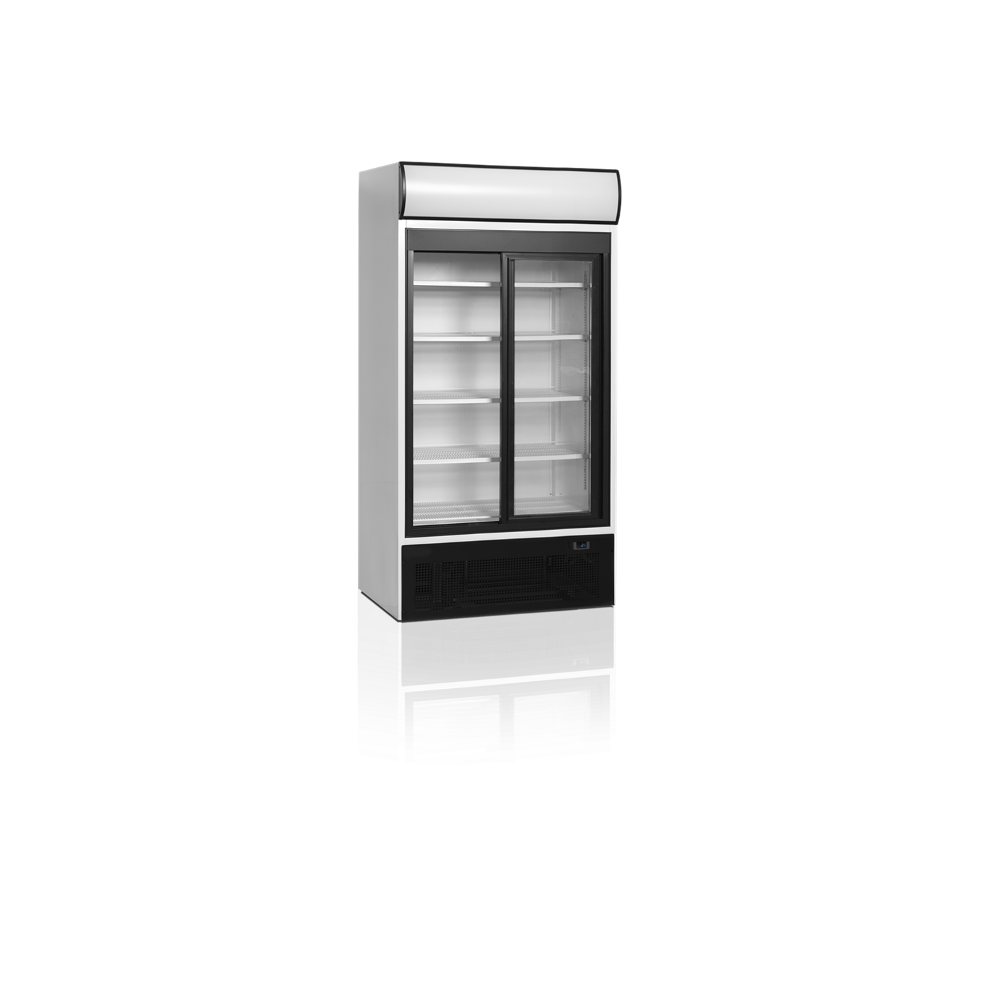 Refroidisseur de présentation FSC1000S 2 portes 15957 TEFCOLD-mondialchr.com