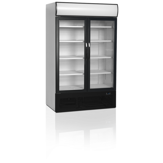 Refroidisseur de présentation FSC1200H 2 portes 15959 TEFCOLD-mondialchr.com