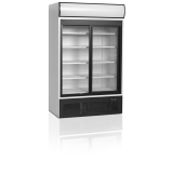 Refroidisseur de présentation FSC1200S  2 portes 15961 TEFCOLD-mondialchr.com