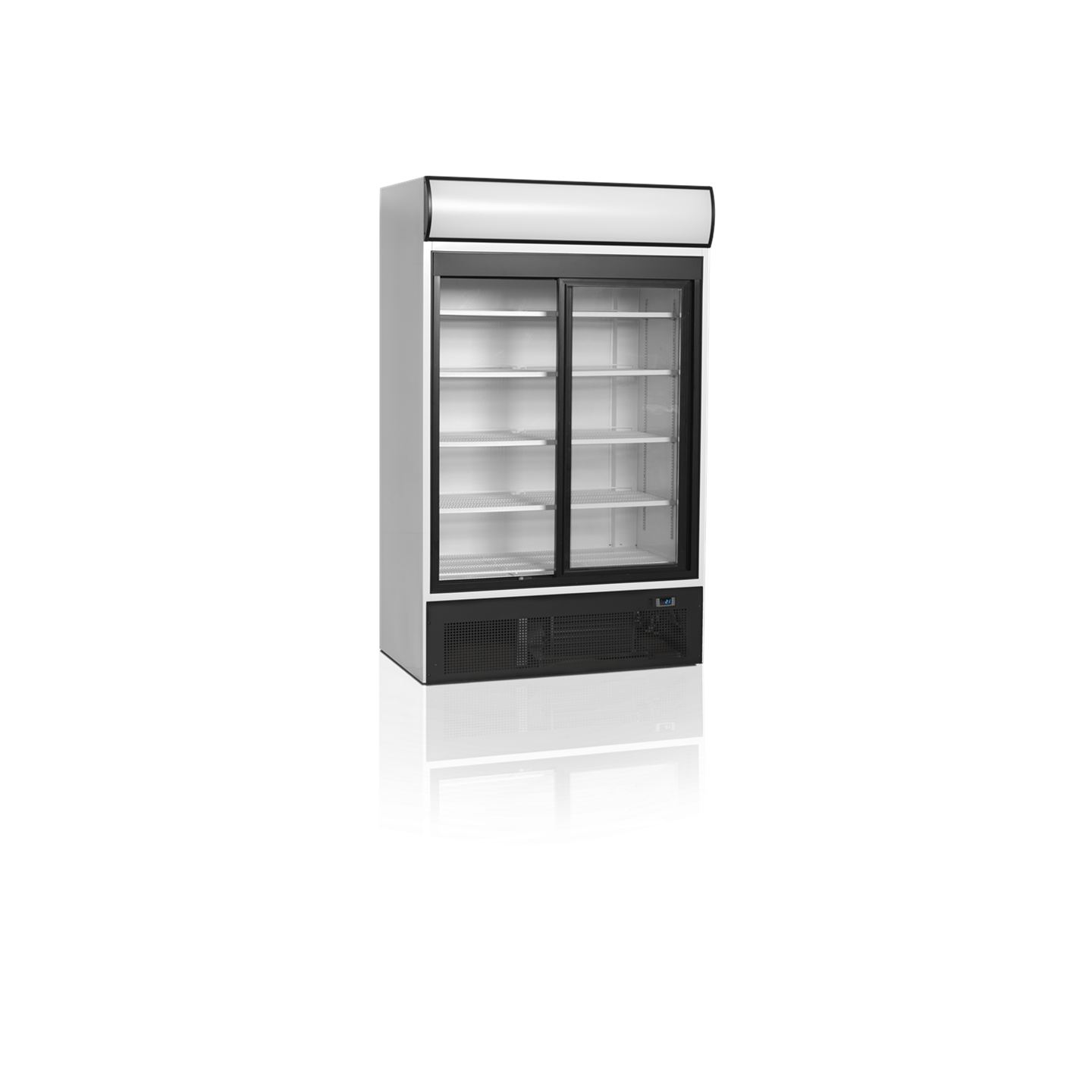Refroidisseur de présentation FSC1200S  2 portes 15961 TEFCOLD-mondialchr.com