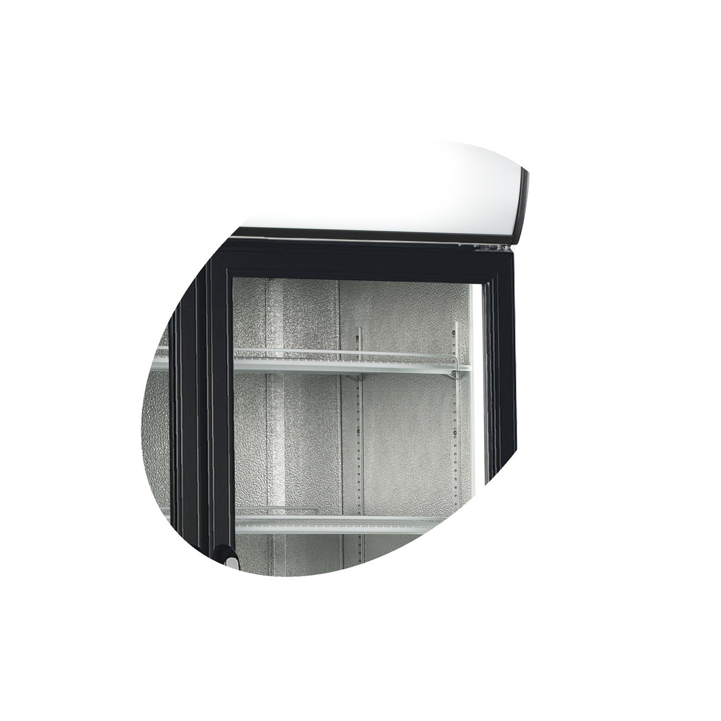 Réfrigérateur vitré FSC1950H 2 portes 15965 TEFCOLD-mondialchr.com