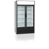 Réfrigérateur vitré FSC1950H 2 portes 15965 TEFCOLD-mondialchr.com