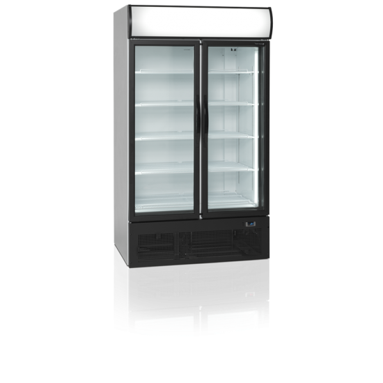Réfrigérateur vitré FSC1950H 2 portes 15965 TEFCOLD-mondialchr.com