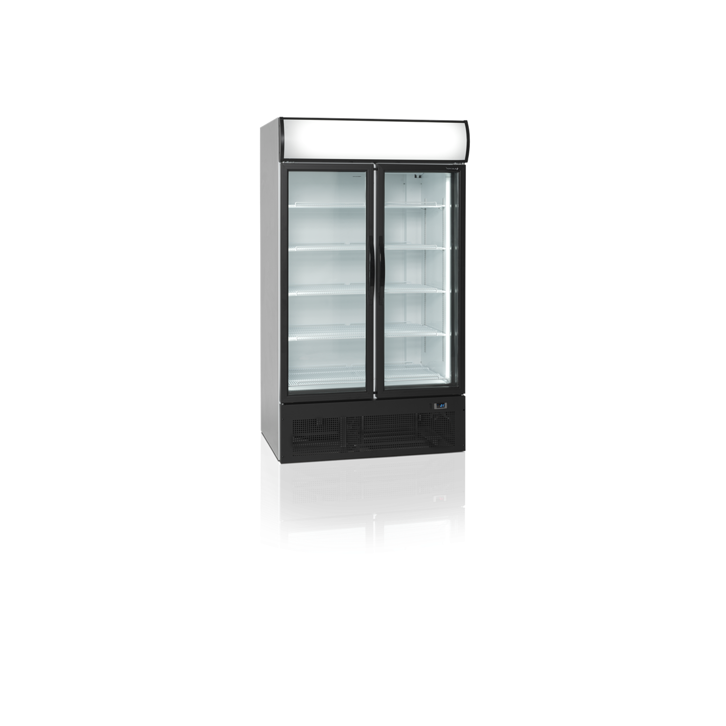 Réfrigérateur vitré FSC1950H 2 portes 15965 TEFCOLD-mondialchr.com