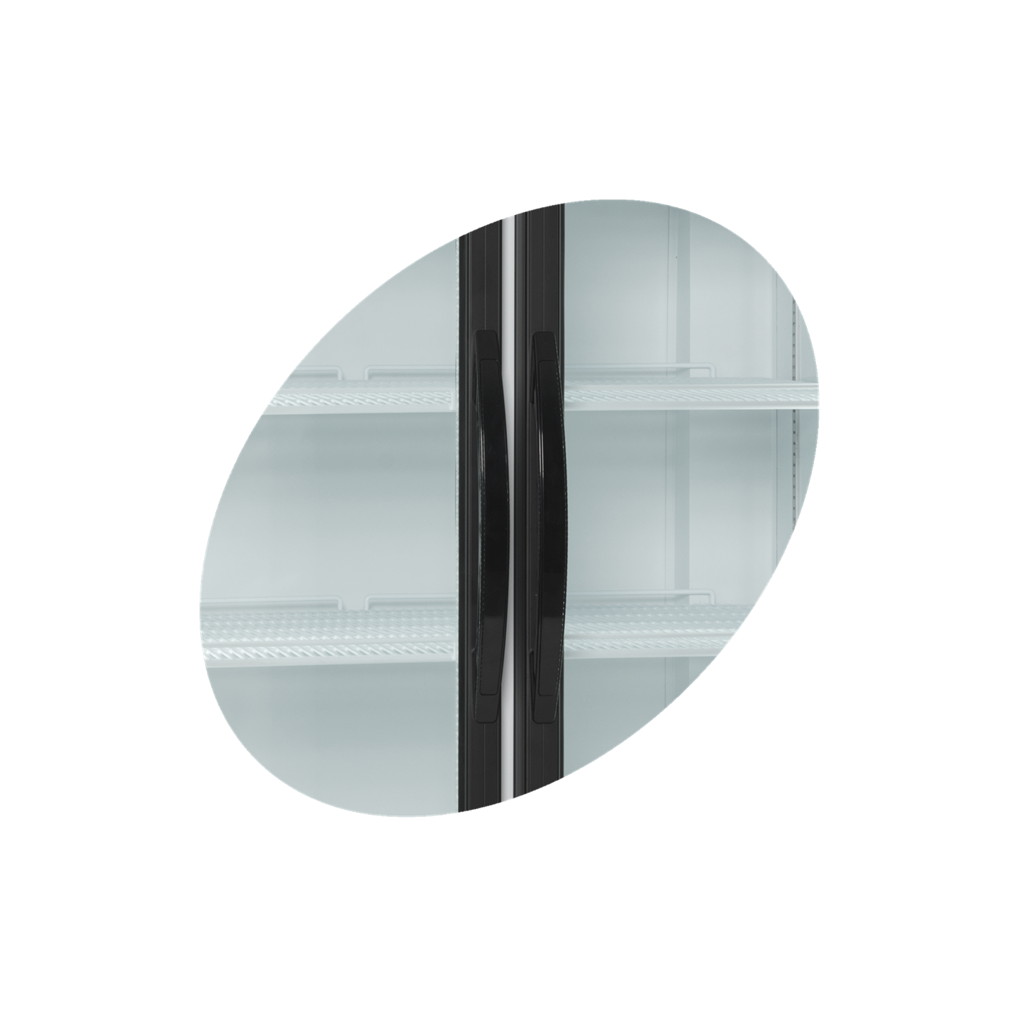 Réfrigérateur vitré FSC1950H 2 portes 15965 TEFCOLD-mondialchr.com