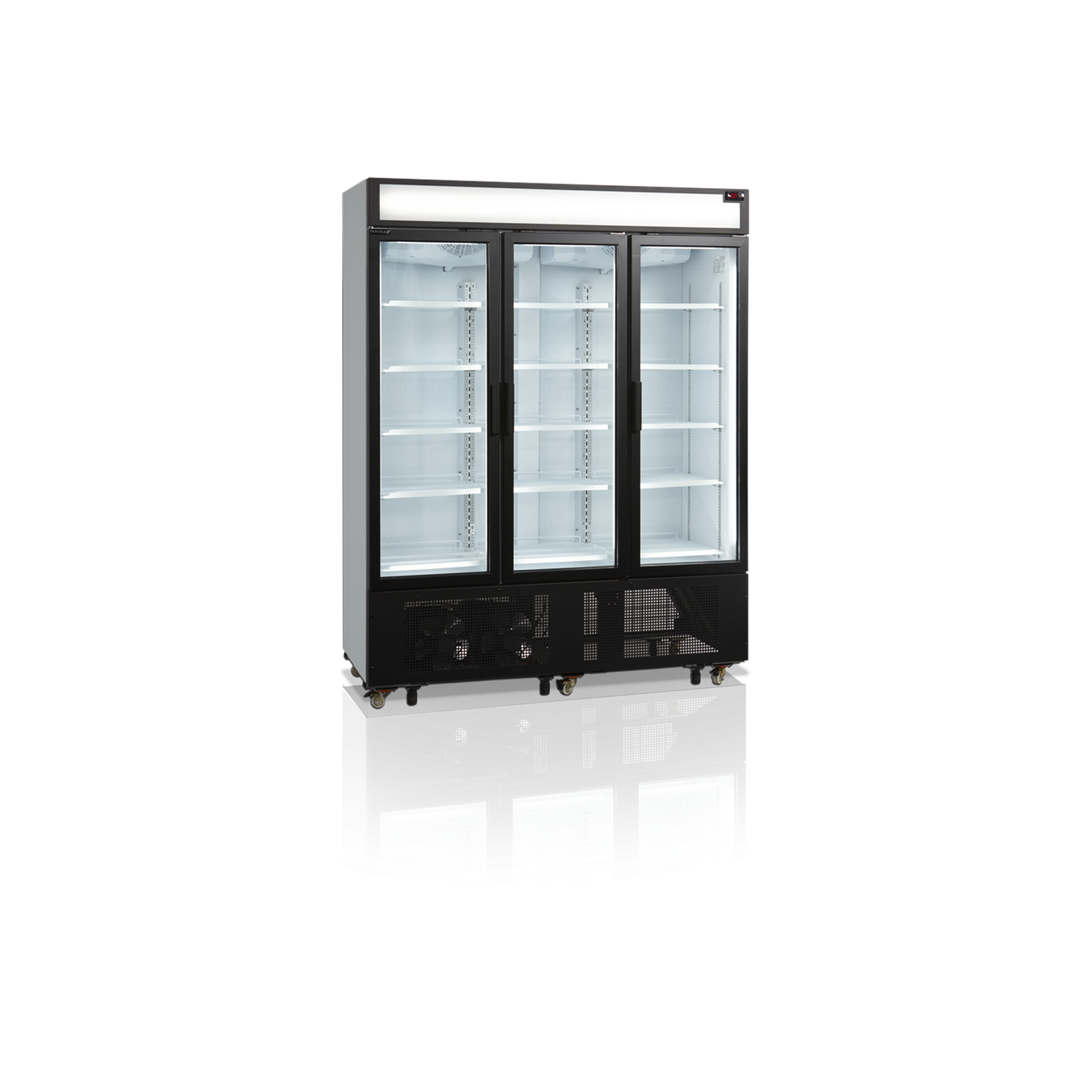Réfrigérateur vitré FSC1600H - 3 portes 15963 TEFCOLD-mondialchr.com