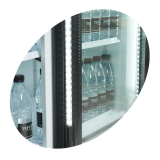 Réfrigérateur vitré FS1600H - 3 portes 15951 TEFCOLD-mondialchr.com