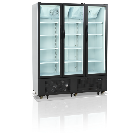 Réfrigérateur vitré FS1600H - 3 portes 15951 TEFCOLD-mondialchr.com