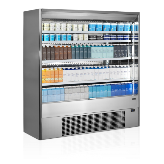 Vitrine réfrigérée inox MD1902X 35332 TEFCOLD-mondialchr.com