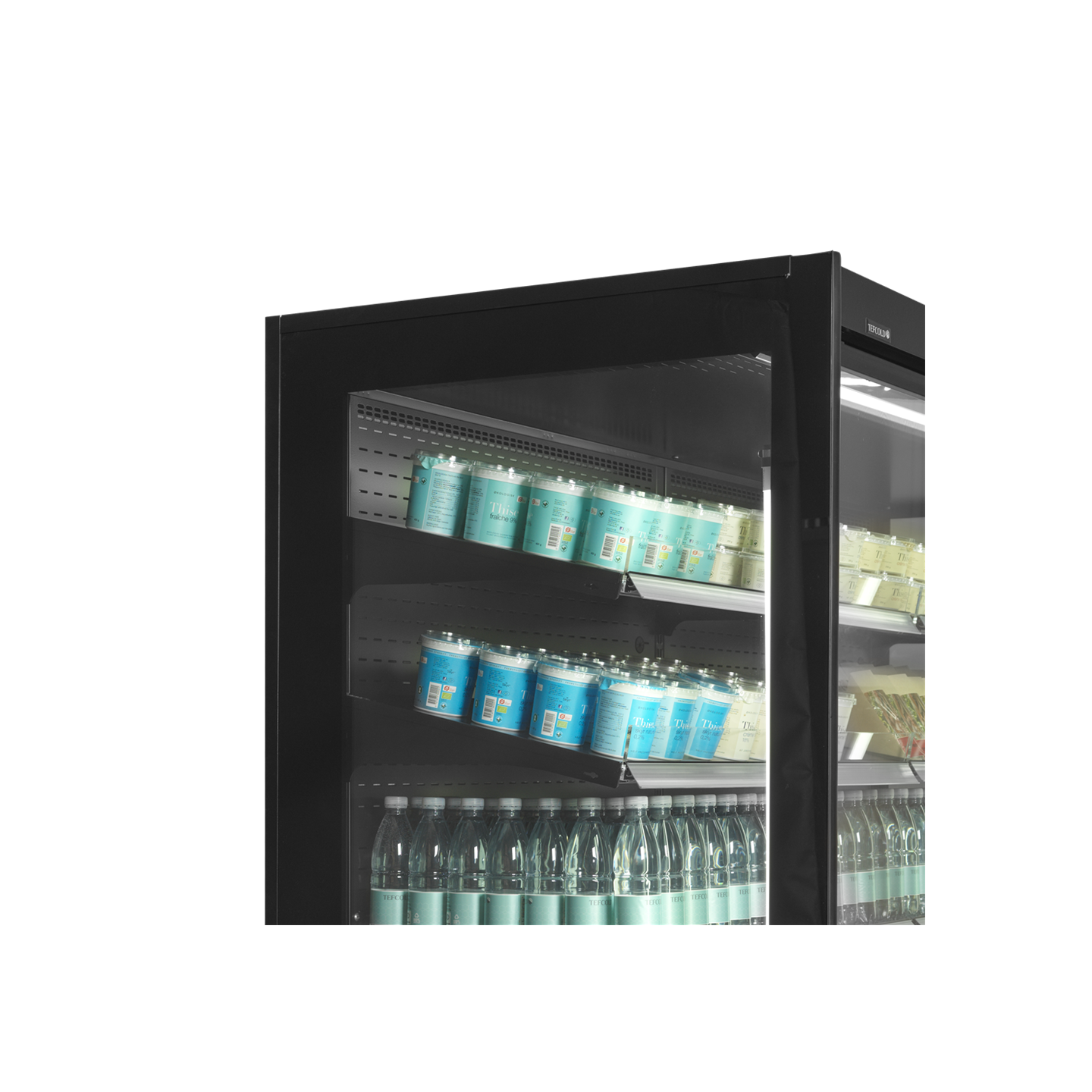 Vitrine réfrigérée pour supermarché à froid positif EXTRA1250CD 38471 TEFCOLD-mondialchr.com